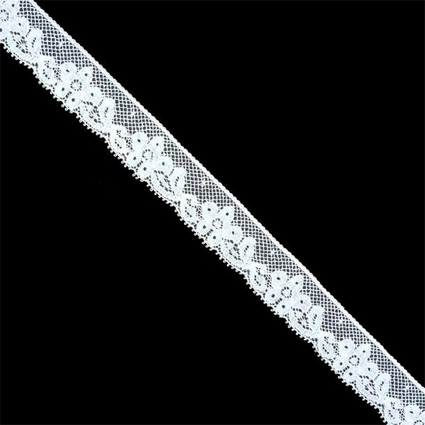 Puntilla valencienne blanco 2cm. Conjunto 3