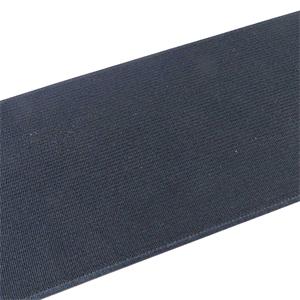 Cinta de goma elástica ancha suave de 12cm. Negro