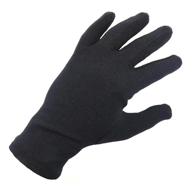 Guantes helanca en negro para niño