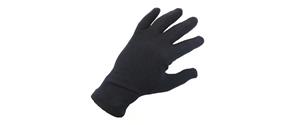 Guantes helanca en negro para niño