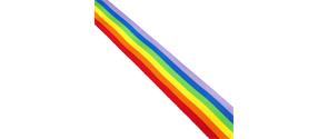 Cinta de la bandera del arco iris. Varios tamaños