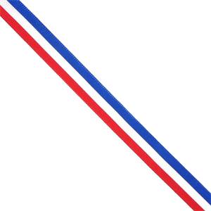 Cinta de la bandera de Francia. Varios tamaños
