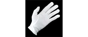 Guantes de poliamida en blanco para adulto. Varias tallas