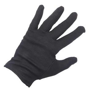 Guantes de poliamida en negro para adulto. Varias tallas