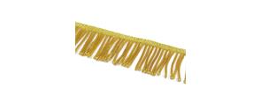 Fleco de alambrillo dorado 4cm