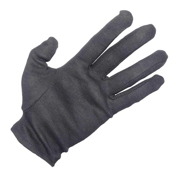 Guantes de algodón en negro para adulto. Varias tallas