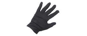 Guantes de algodón en negro para adulto. Varias tallas