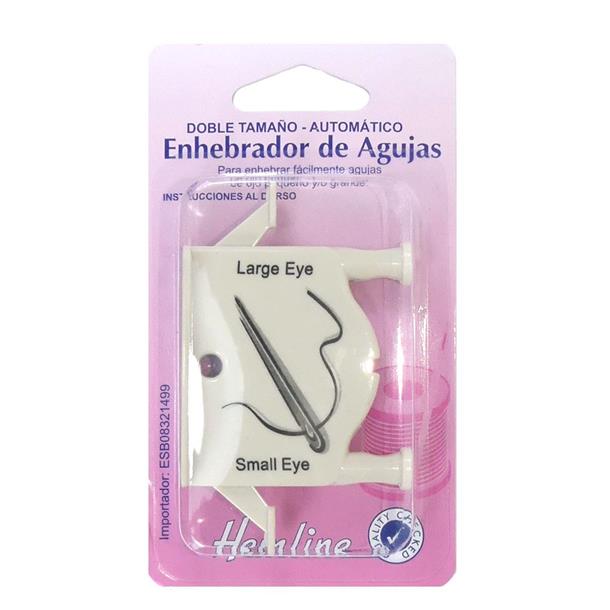Enhebrador de agujas automático. 2 tamaños