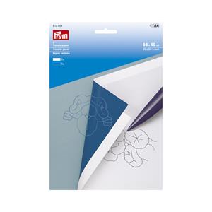 Papel de copia o calco blanco y azul. Prym