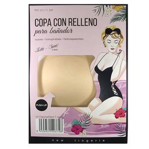 Copa relleno oval para bañador. Varias tallas