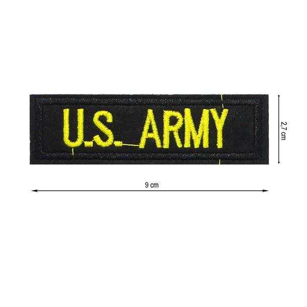 Parche termo bordado U.S. Army 90x27mm