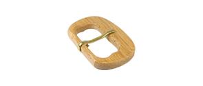 Hebilla para cinturón madera 4cm