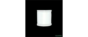 Hilo de coser para fruncir blanco 200m