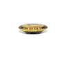 Botón marmoleado con detalle dorado 34mm