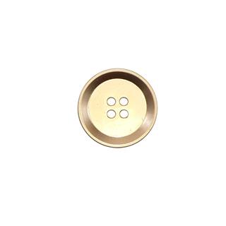 Botón metal oro con 4 agujeros. Varios tamaños