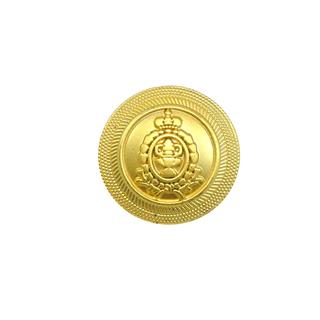 Botón metal dorado con escudo 23mm