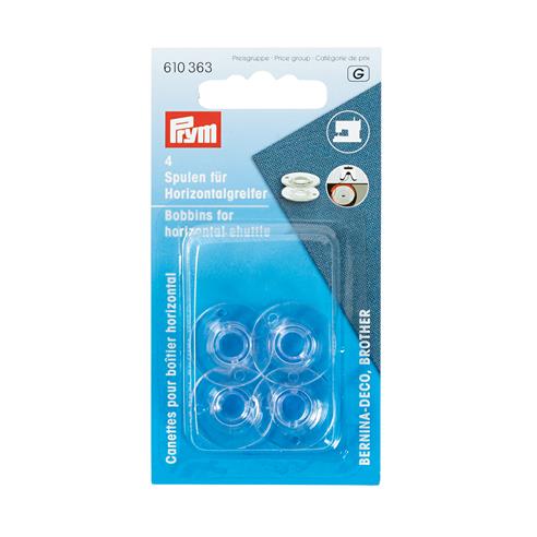 Canillas plásticas para garfio horizontal de 21,2mm. Prym