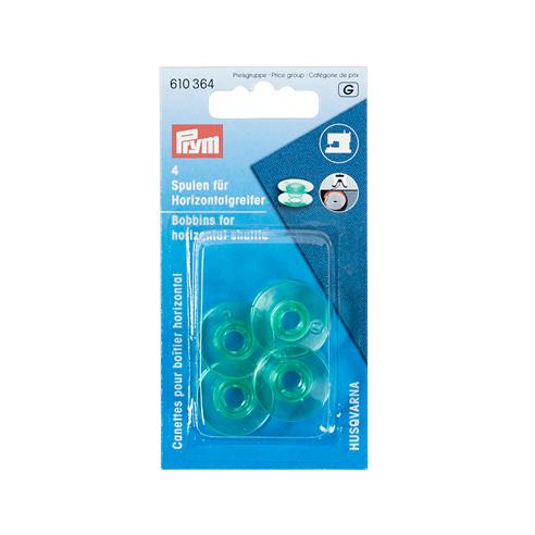 Canillas plásticas para garfio horizontal 10,4mm alto. Prym