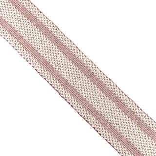 Cinta elástica color crudo, con brillo. 5cm