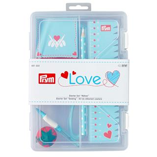 Kit iniciación a costura Love azul. Prym