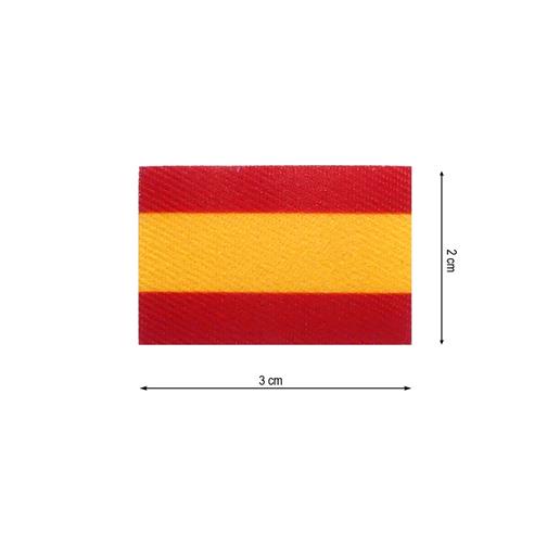 Parche termo 30x20mm tejido Bandera España