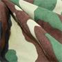 Tela poliéster/algodón camuflaje verde 50x45cm