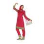 Patrón para traje indio mujer 7701