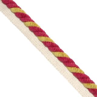 Cordón con pestaña de chenilla 2,6cm