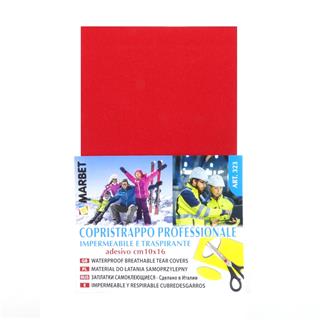 Tela adhesiva reparadora impermeable 10x16cm. Varios colores