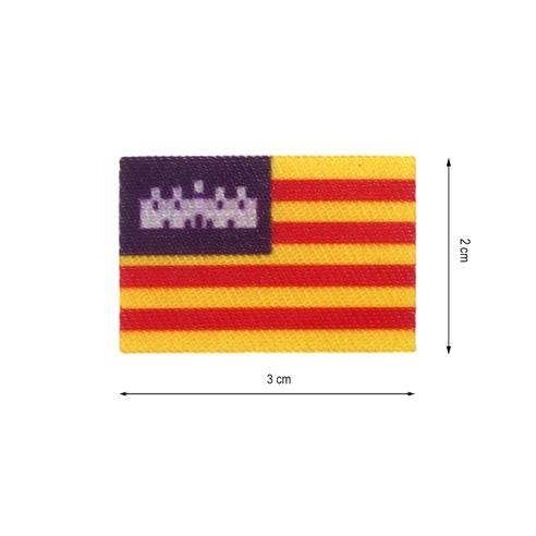 Parche termo para mascarilla bandera Baleares