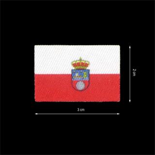 Parche termo bandera de Cantabria para mascarilla 3x2cm