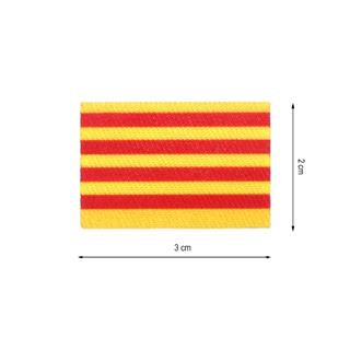 Parche termo bandera Cataluña para mascarilla