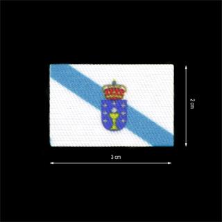 Parche termo para mascarilla bandera Galicia