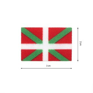 Parche termo para mascarilla bandera País Vasco 3x2cm