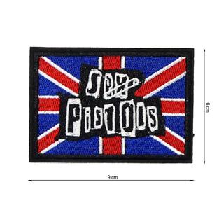 Parche termo bordado Sex Pistols 90x60mm