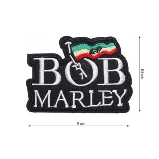 Parche termo bordado Bob Marley 90x65mm