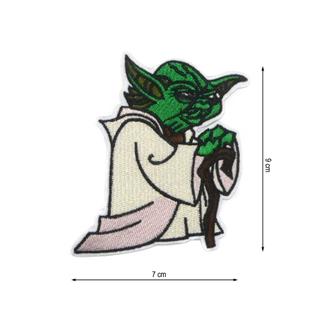 Parche bordado termo Yoda 70x90mm