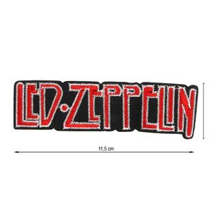 Parche termo bordado Led Zeppelin rojo
