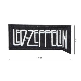 Parche termo bordado Led Zeppeling blanco y negro