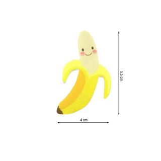 Parche termo plátano animado 40x55mm