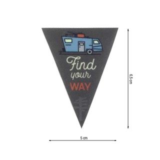 Parche termo Find your way (Caravana)