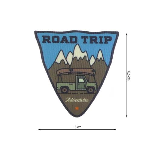 Parche termo escudo Road Trip