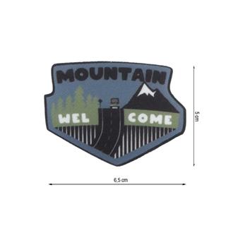 Parche termo 65x50mm Welcome Mountain