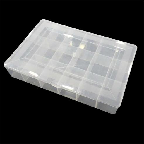 Caja organizadora de hilo de bordado Caja de plástico de 17