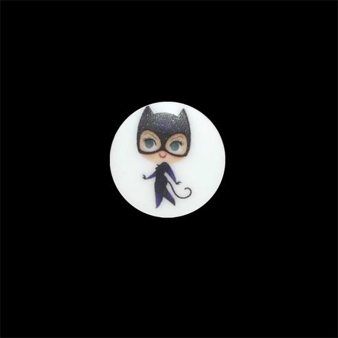 Botón infantil Catwoman 14mm