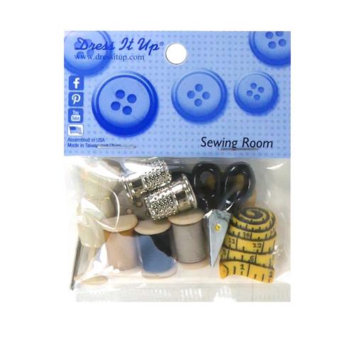 Kit 12 botones accesorios costura