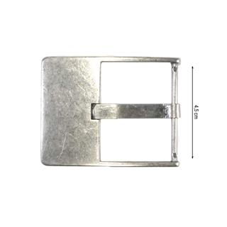 Hebilla rectangular metal pala ancha 45mm. Varios colores