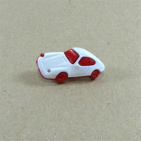 Botón infantil coche bicolor