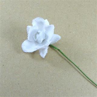 Flor mini tela 2,5cm. Varios colores