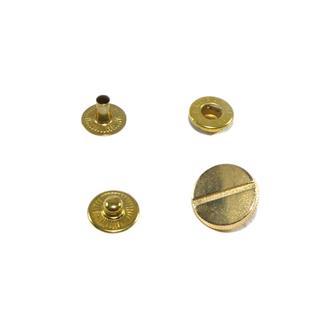 Broche presión chaqueta decorativo tornillo 15mm